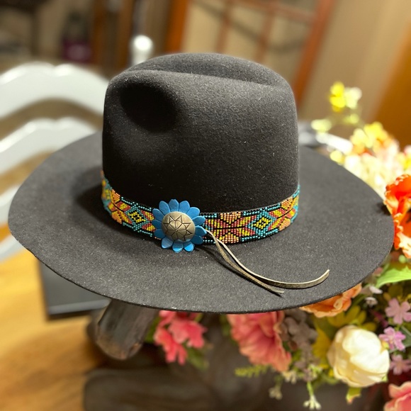 Charlie 1 horse black gold digger cowboy hat - Picture 2 of 8